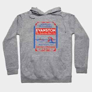 1933 Evanston Illinois Hoodie